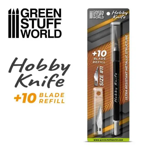 [GSW 11026] Green Stuff : Craft knife with spare blades