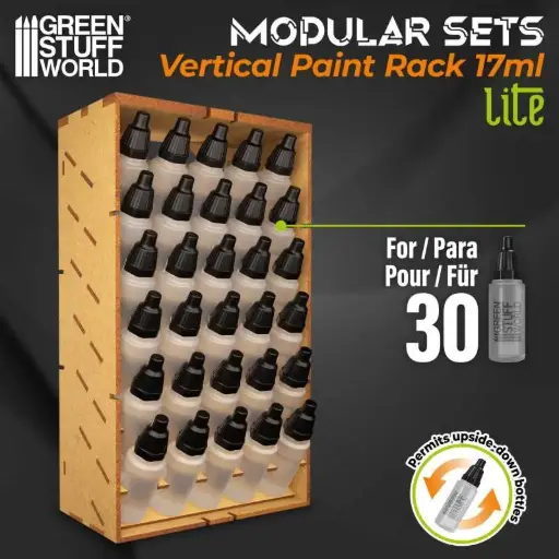 [GSW 11523] Green Stuff : Vertical Paint Organizer 17ml │ LITE