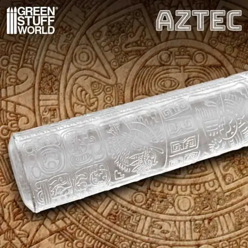 [GSW 1397] Green Stuff : Rolling Pin "AZTEC"