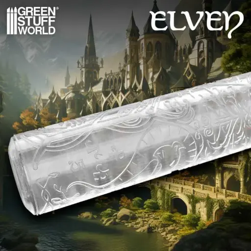 [GSW 2387] Green Stuff : Rolling Pin "ELVEN"