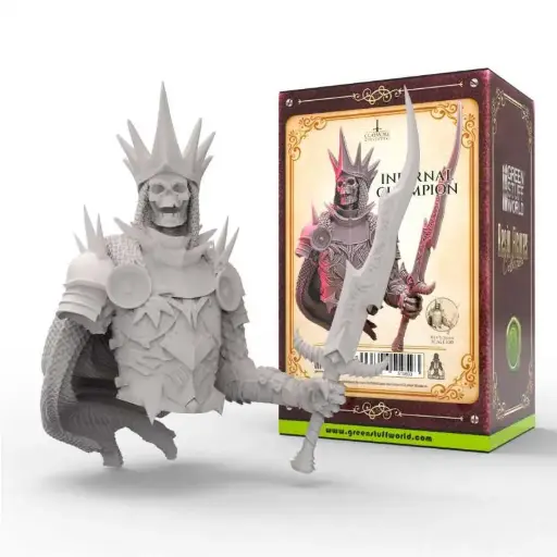 [GSW 12459] Claymore Miniatures : Infernal Champion │ Resin Figure Collection