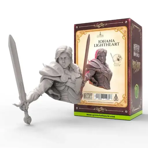 [GSW 12470] Green Stuff : Claymore Miniatures - Iohana Lightheart 