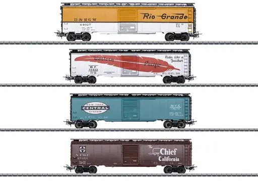 [MKN 45712] Marklin : Wagon Metal Boxcar US 