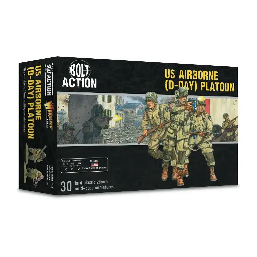 [WLG 402013102] Bolt Action : US Airborne (D-Day) Platoon │ Late