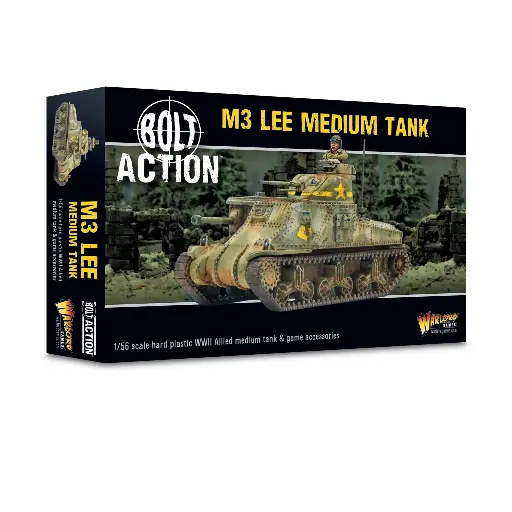 [WLG 402013052] Bolt Action : M3 Lee Medium Tank │ Early - Mid - Late