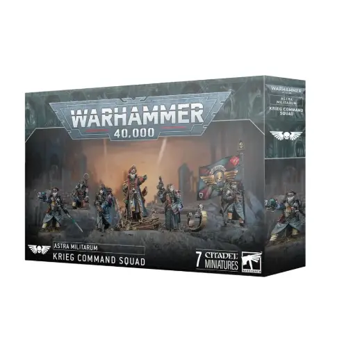 [GAW 47-72] Astra Militarum : Escouade d'Etats Major Krieg │ Warhammer 40.000
