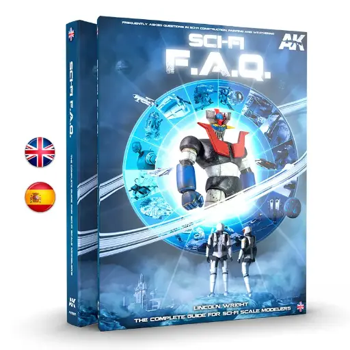 [AK 8160] AK Interactive : Guide complet de peinture pour le modélisme de Sci-Fi F.A.Q. [ENG]