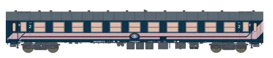 LSModels : Voiture I5 Bc10 Railtour Verte SNCB-SNCB | Modélisme