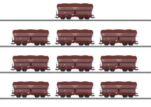 [MKN 46226] Marklin : 10 Wagons Fals  déchargement automatique OOt Oldenburg