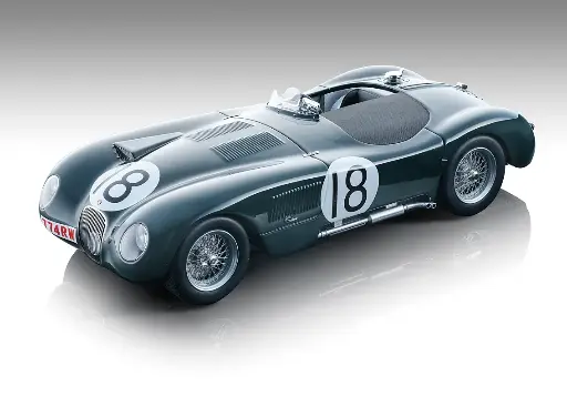 [TEN TM18-290B] Tecnomodel : Jaguar Type-C n°18 Winner Le Mans 1953 Rolt-Hamilton 