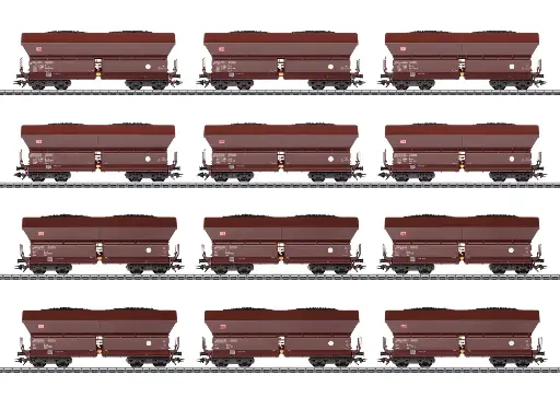 [MKN 46670] Marklin : Set de wagons à déchargement automatique Falns 182 (12Pcs)