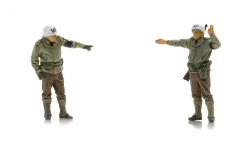 [ATE 5870121] Artitec : US Police militaire (x2)