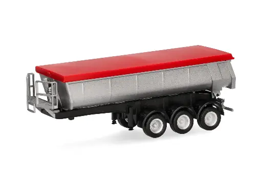 [HER 076906-002] Herpa : Semi-remorque thermo-auge 3 essieux │ Silver 