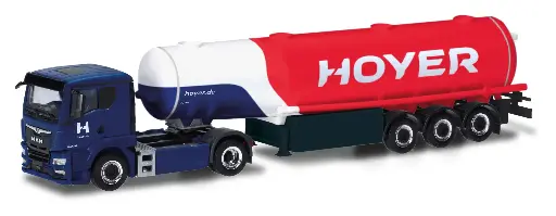 [HER 318136] Herpa : Semi-remorque citerne essence MAN TGS TN "Hoyer"