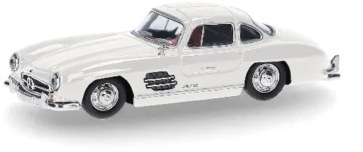 [HER 421089-002] Herpa : Mercedes Benz 300 SL Gullwing │ Blanc 