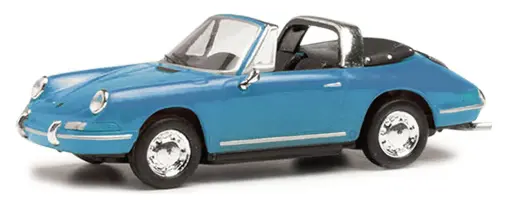 [HER 023733-004] Herpa : Porsche 911 Targa │ bleu pastel