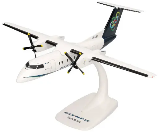 [HER 614238] Herpa : SnapFit Olympic Air DHC-8-100 - SX-BIP
