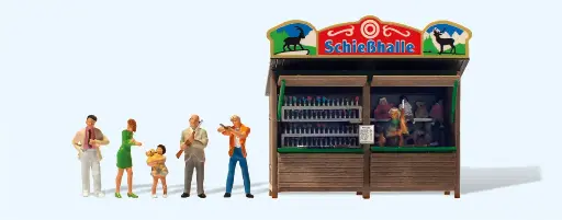 [PRE 24694] Preiser : Stand de tir de fête foraine 