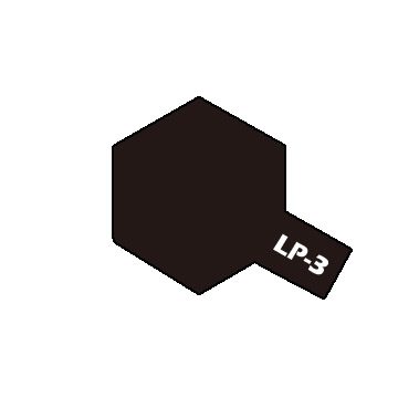 [TYA 82103] Tamiya : LP3 - Noir Mat │ Peinture Acrylique
