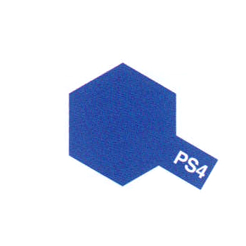 [TYA 86004] Tamiya : PS4 - Bleu │ Spray pour Lexan