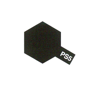 [TYA 86005] Tamiya : PS5 - Noir │ Spray pour Lexan