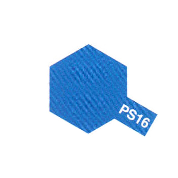 [TYA 86016] Tamiya : PS16 - Bleu Metallise │ Spray pour Lexan