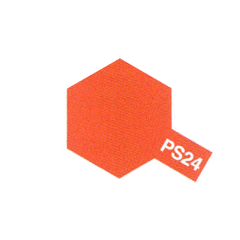 [TYA 86024] Tamiya : PS24 - Orange Fluorescent │ Spray pour Lexan