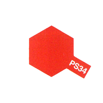 [TYA 86034] Tamiya : PS34 - Rouge Ferrari │ Spray pour Lexan