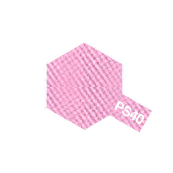 [TYA 86040] Tamiya : PS40 - Rose Translucide │ Spray pour Lexan