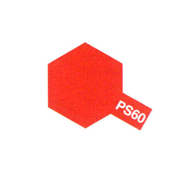 [TYA 86060] Tamiya : PS60 - Rouge Mica │ Spray pour Lexan