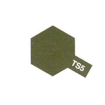 [TYA 85005] Tamiya : TS5 - Olive Drab Mat │ Spray 100ml