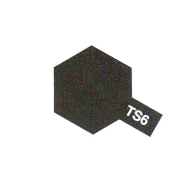 [TYA 85006] Tamiya : TS6 - Noir Mat │ Spray 100ml