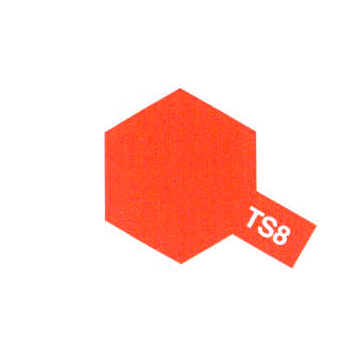 [TYA 85008] Tamiya : TS8 - Rouge Italien Brillant │ Spray 100ml