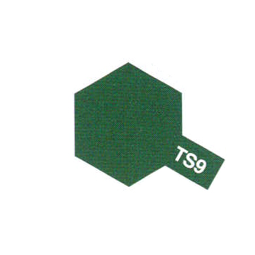 [TYA 85009] Tamiya : TS9 - Vert Anglais Brillant │ Spray 100ml