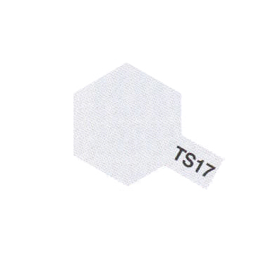 [TYA 85017] Tamiya : TS17 - Aluminium Brillant │ Spray 100ml