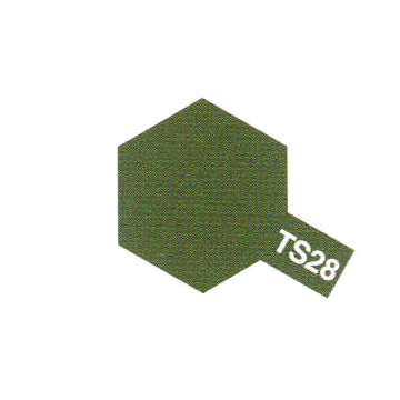 [TYA 85028] Tamiya : TS28 - Olive Drab Mat │ Spray 100ml