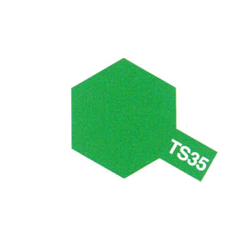 [TYA 85035] Tamiya : TS35 - Vert Pré Brillant │ Spray 100ml