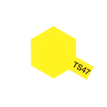 [TYA 85047] Tamiya : TS47 - Jaune Chrome Brillant │ Spray 100ml