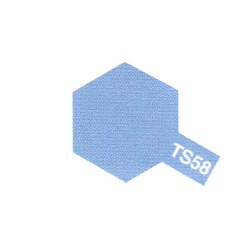 [TYA 85058] Tamiya : TS58 - Bleu Clair Nacré │ Spray 100ml
