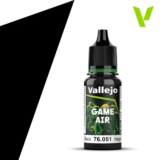 [VAL 76.051] Vallejo : Black │ (18ml)