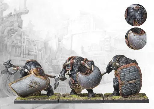 [PBG PBCS302] City States : Minotaur Haspists │ Conquest