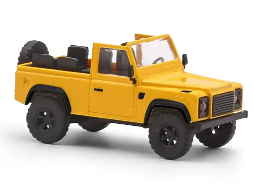 [BUS 54392] Busch : Land Rover Defender '90 Jaune