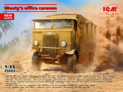 [ICM 35603] ICM : Monty's Office Caravan 