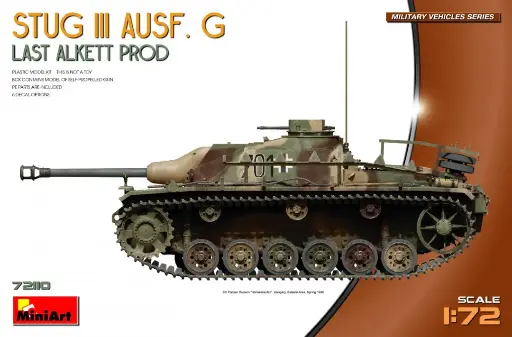 [MNT 72110] MiniArt : StuG III Ausf. G │ Last Alkett Production