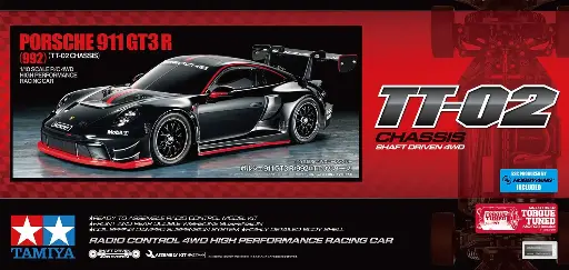 [TRC 58745] Tamiya : Porsche 911 GT3R (992) │ TT-02