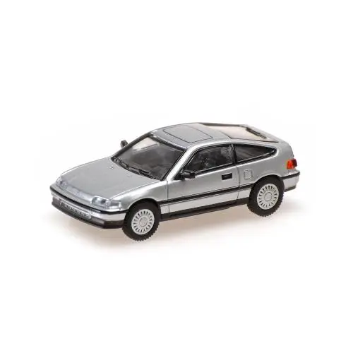 [MNC 870161021] Minichamps : Honda CR-X │ 1987 - Silver 