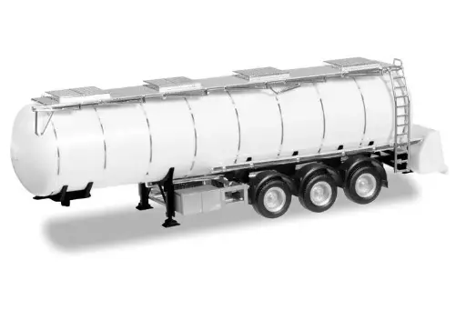 [HER 076463-003] Herpa : Semi-remorque citerne alimentaire │ blanc 