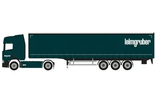 [HER 958752] Herpa : Scania CR20 HD gordijntrailer Leimgruber 