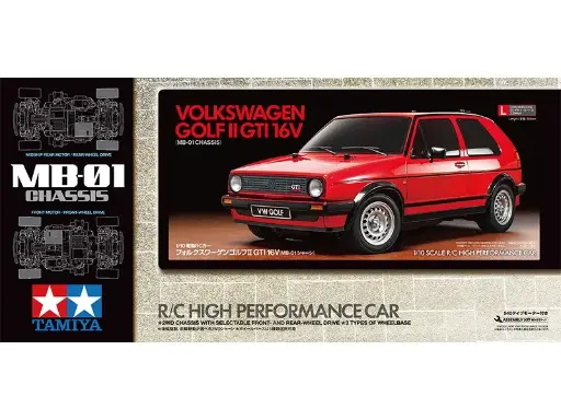 [TRC 58748] Tamiya : VW Golf II GTi 16V │MB-01