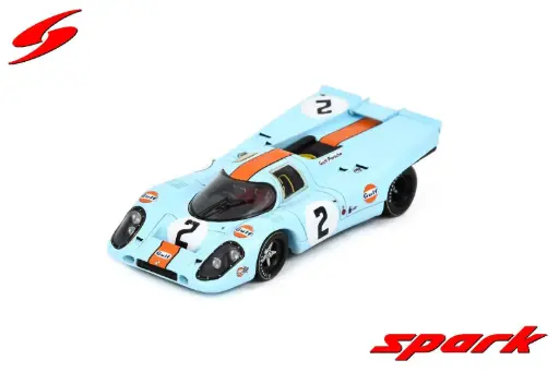 [SPK US345] Spark model : Porsche 917 K No.2 4th 12H Sebring 1971 P. Rodriguez - J. Oliver